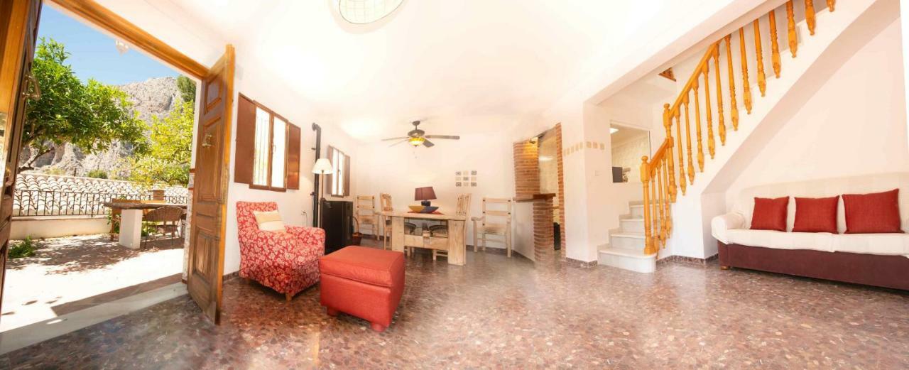 Casa El Chorro con magníficas vistas Apartamento Exterior foto